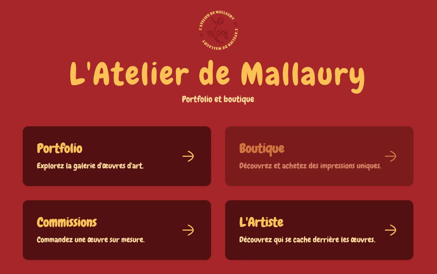 L'atelier de Mallaury